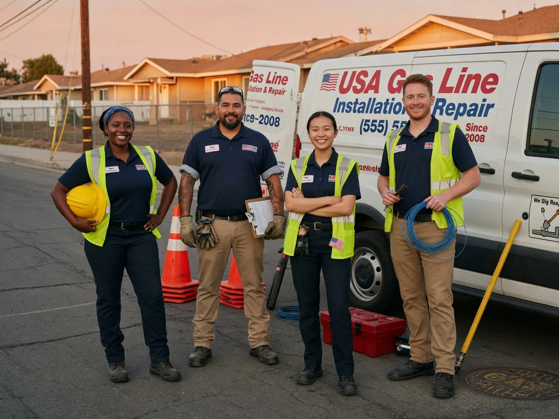 Gas Line Installation company in Lewisville, MN